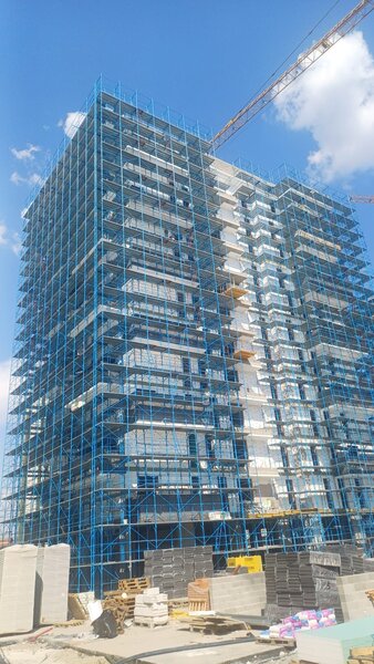 Schela metalica de fatada